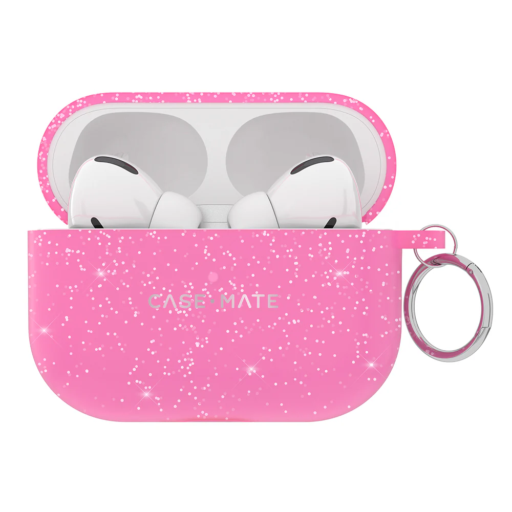 Case-Mate Gelli Case For AirPods Pro 2 - Pink Sparkle - Image 2