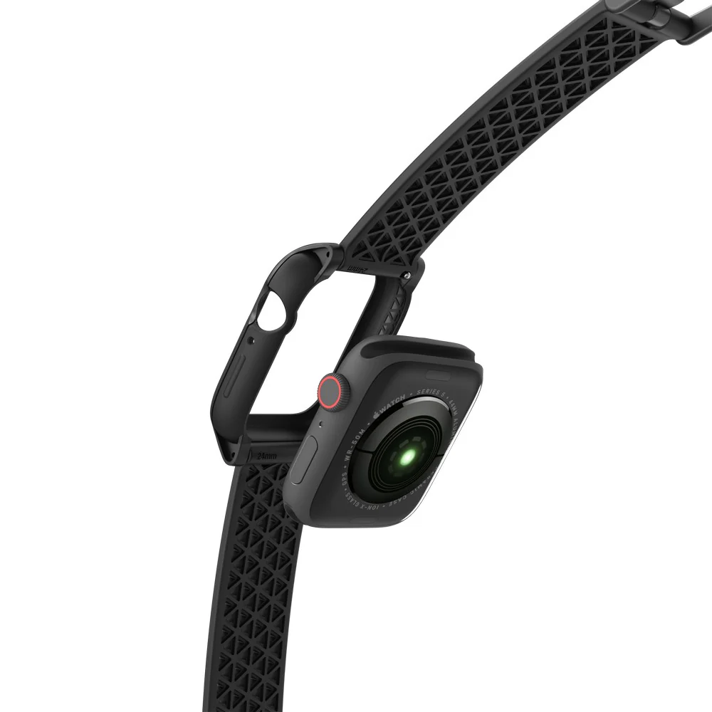 Catalyst Impact Protection Case for 44 mm Apple Watch Series SE/6/5/4 - V2 (Black) - Image 5