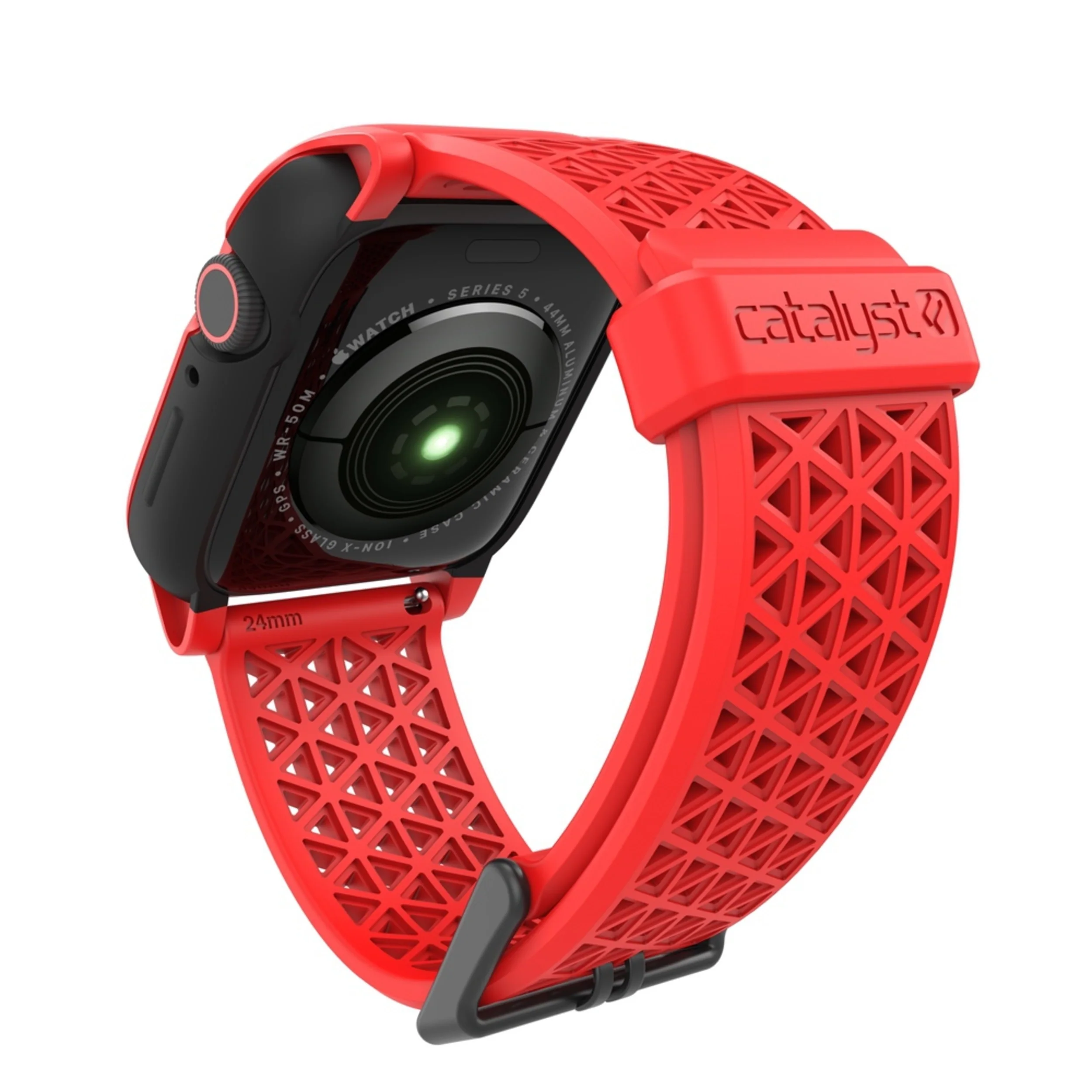 Catalyst Impact Protection Case for 44 mm Apple Watch Series SE/6/5/4 - V2 Red - Image 6