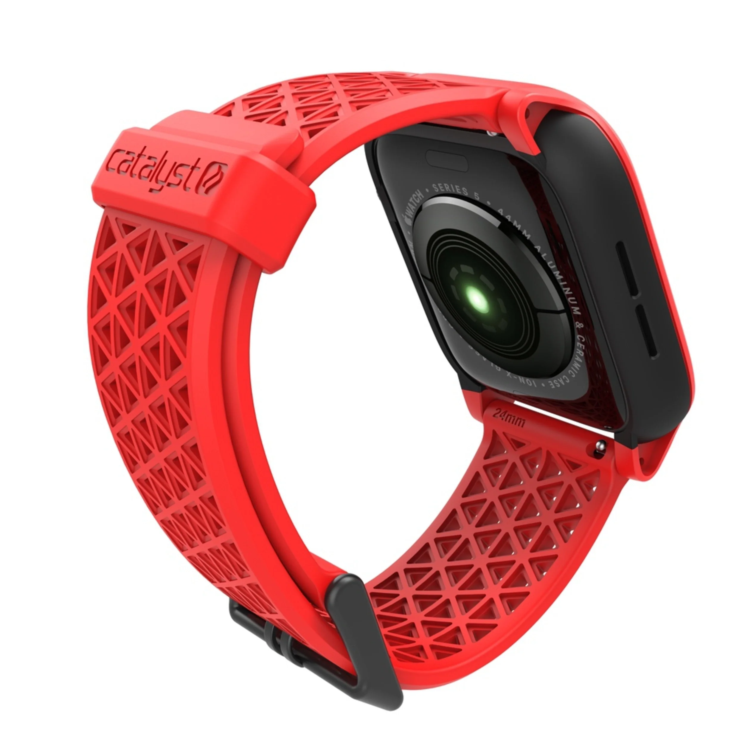 Catalyst Impact Protection Case for 44 mm Apple Watch Series SE/6/5/4 - V2 Red - Image 7
