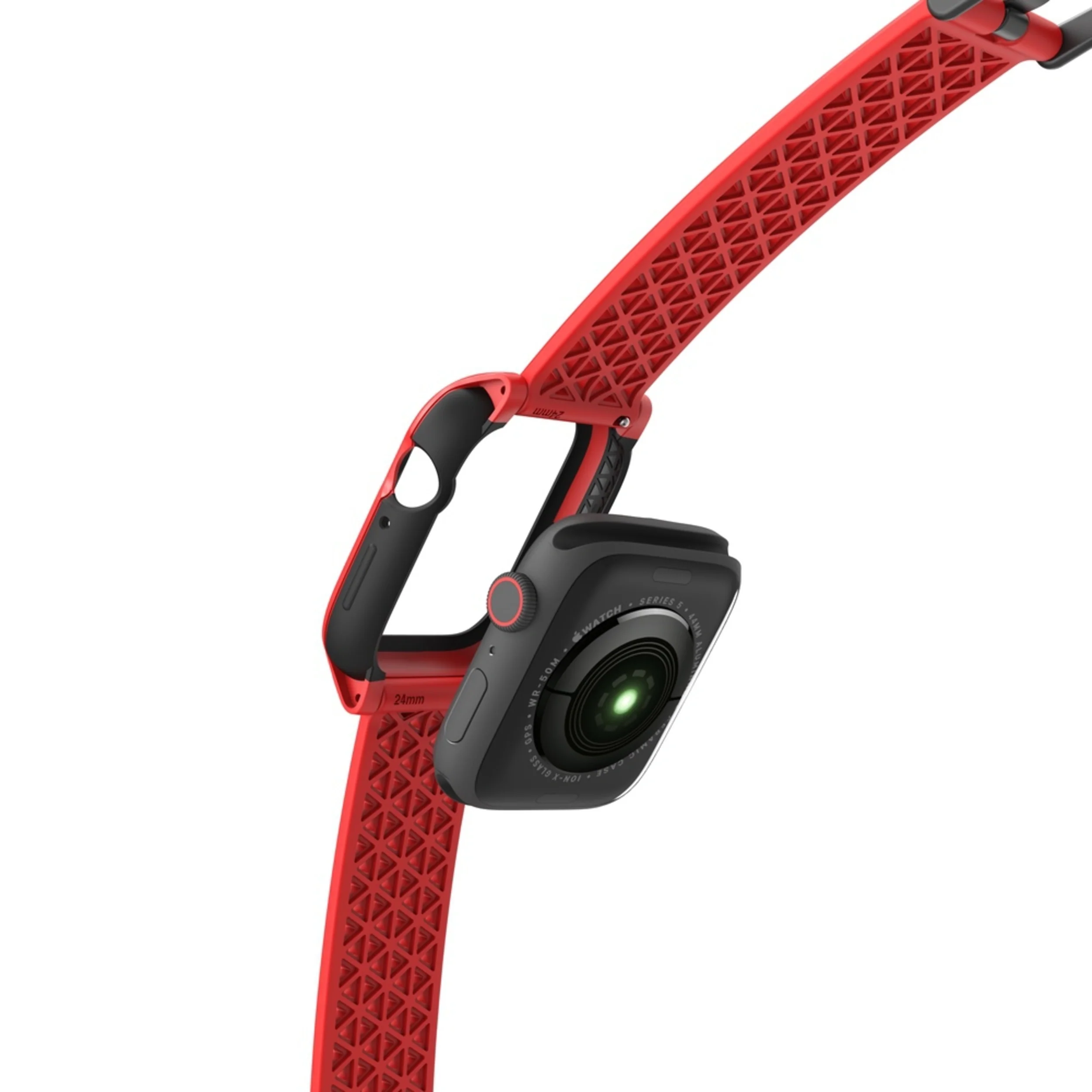Catalyst Impact Protection Case for 44 mm Apple Watch Series SE/6/5/4 - V2 Red - Image 8