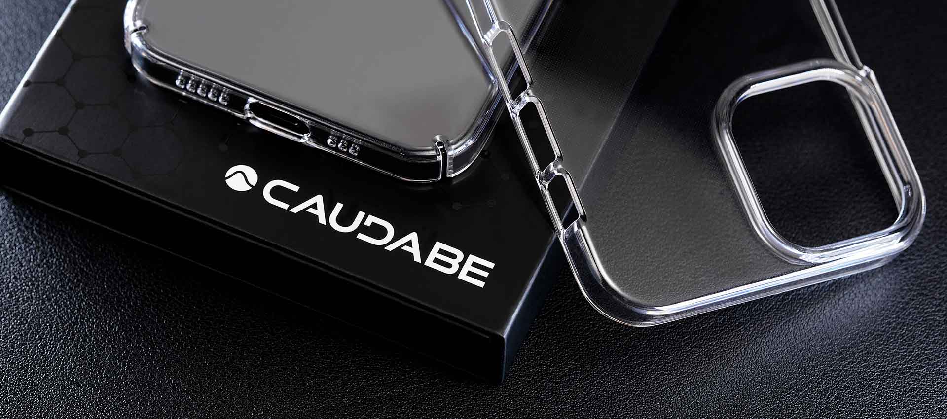 Caudabe Lucid Clear Minimalist Case For iPhone iPhone 12 mini - GRAPHITE - Image 3