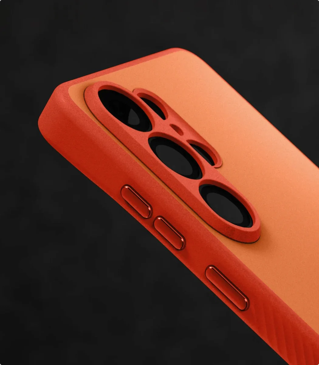 Caudabe Paragon Case with Magnets for Samsung Galaxy S26 Ultra - Ember - Image 3