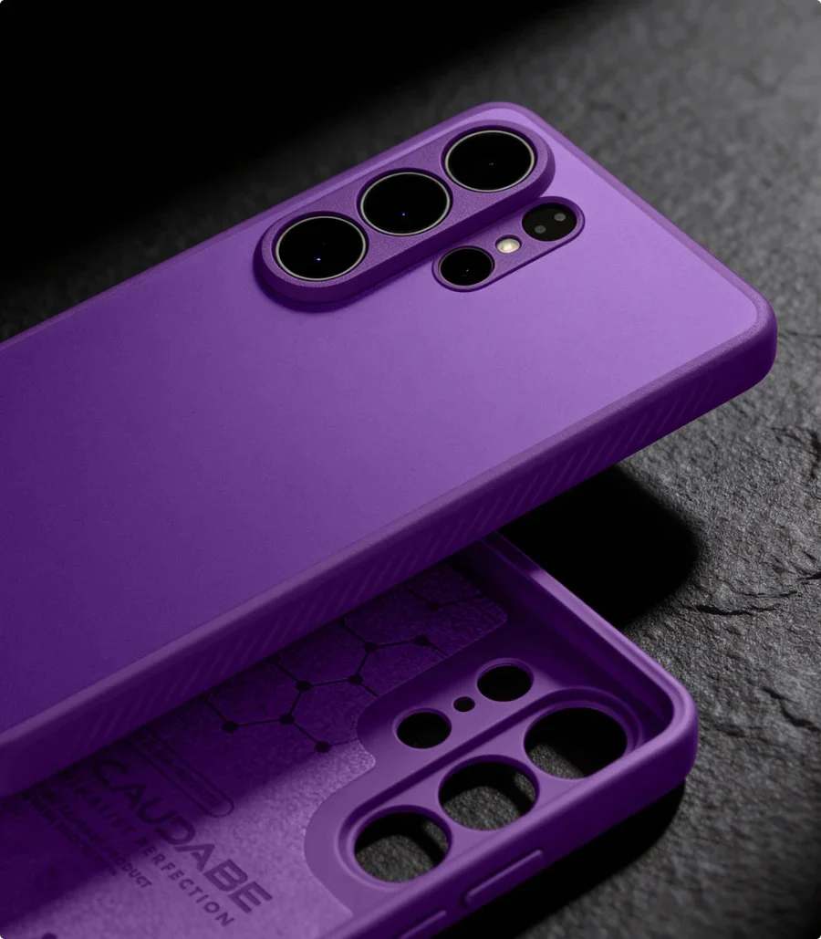 Caudabe Paragon Case with Magnets for Samsung Galaxy S26 Ultra - Ultraviolet - Image 2