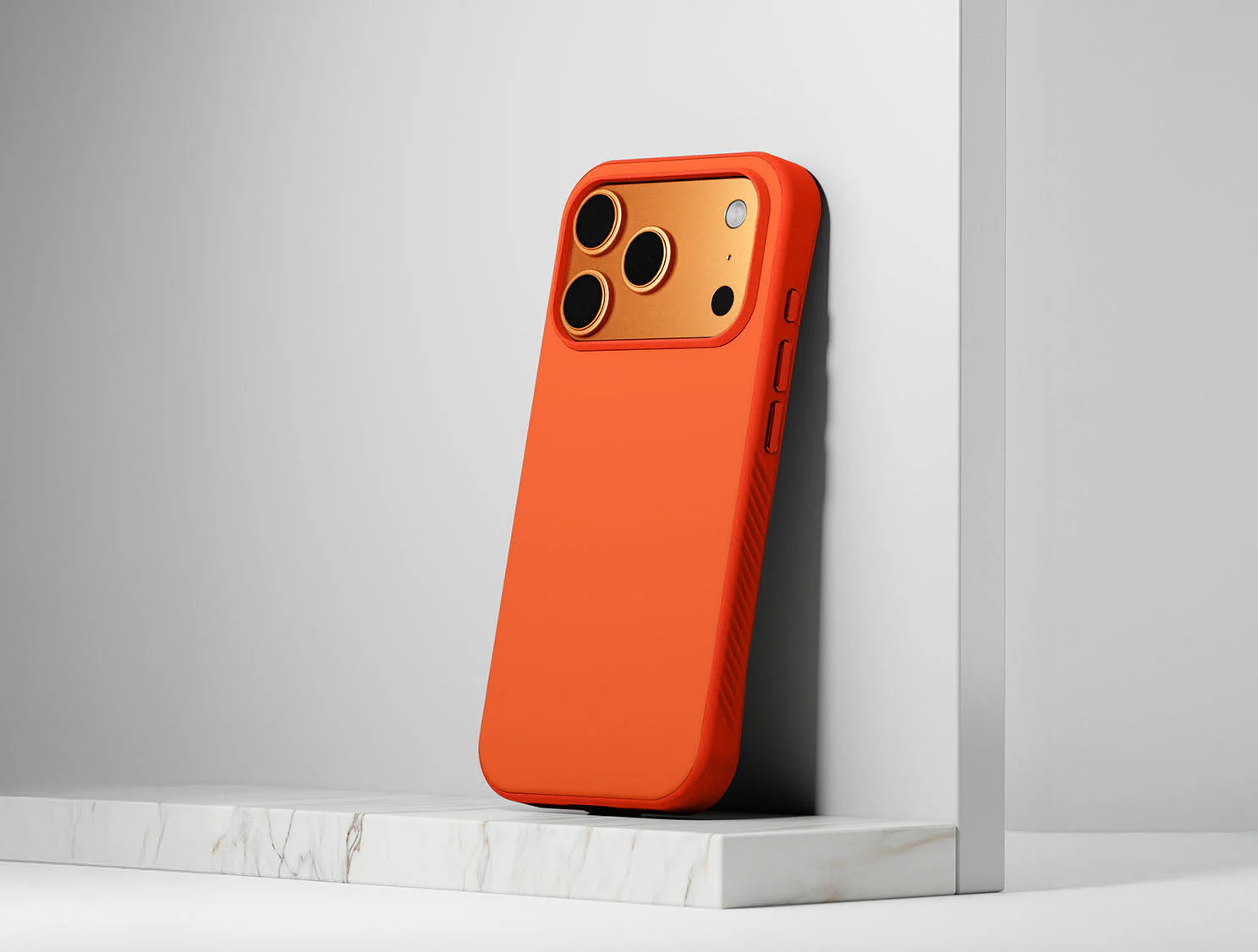 Caudabe Paragon OPEN Case MagSafe iPhone 17 Pro 6.3 - Ember - Image 4