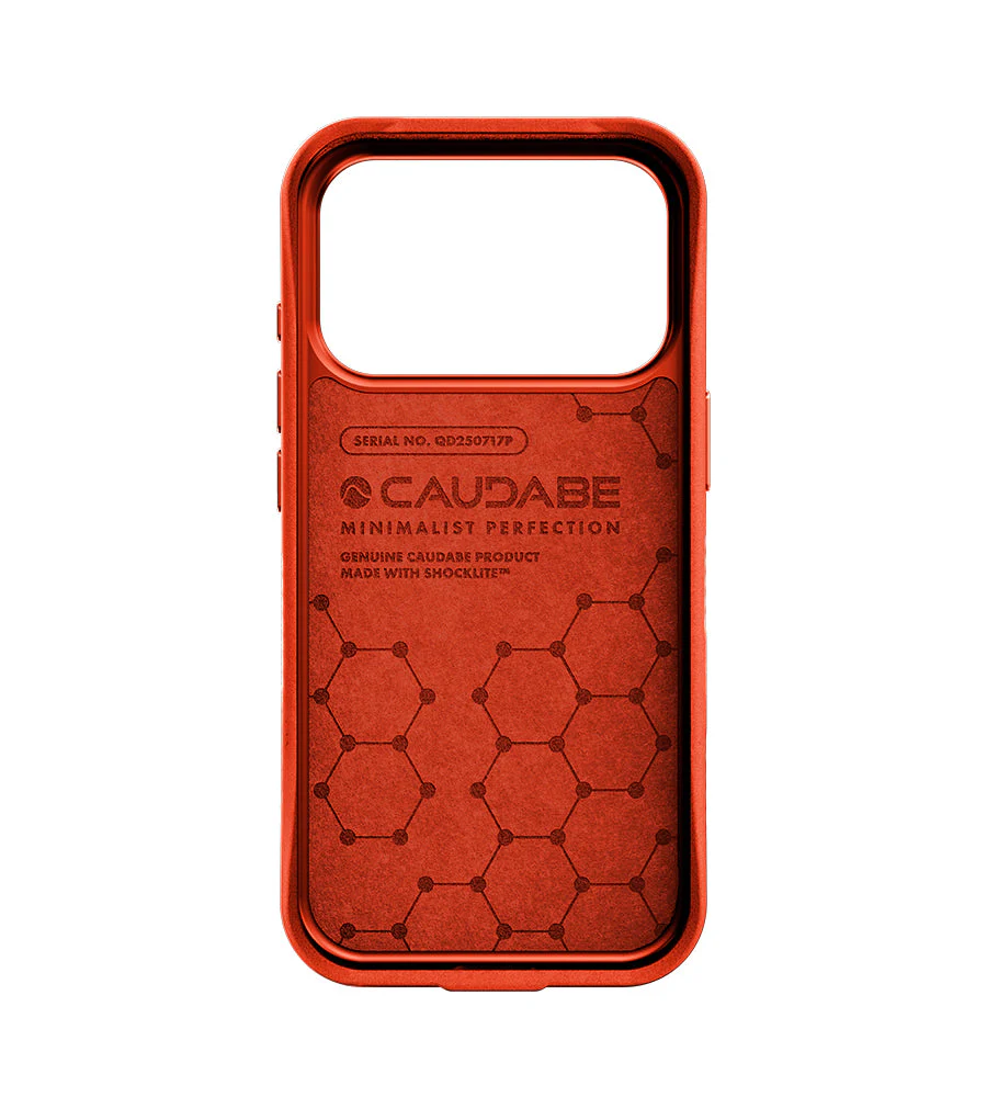 Caudabe Paragon OPEN Case MagSafe iPhone 17 Pro 6.3 - Ember - Image 5