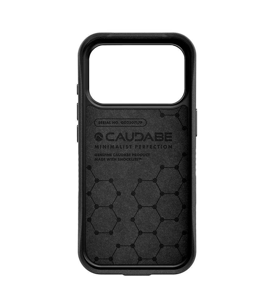 Caudabe Paragon OPEN Case MagSafe iPhone 17 Pro 6.3 - Moonstone White - Image 5