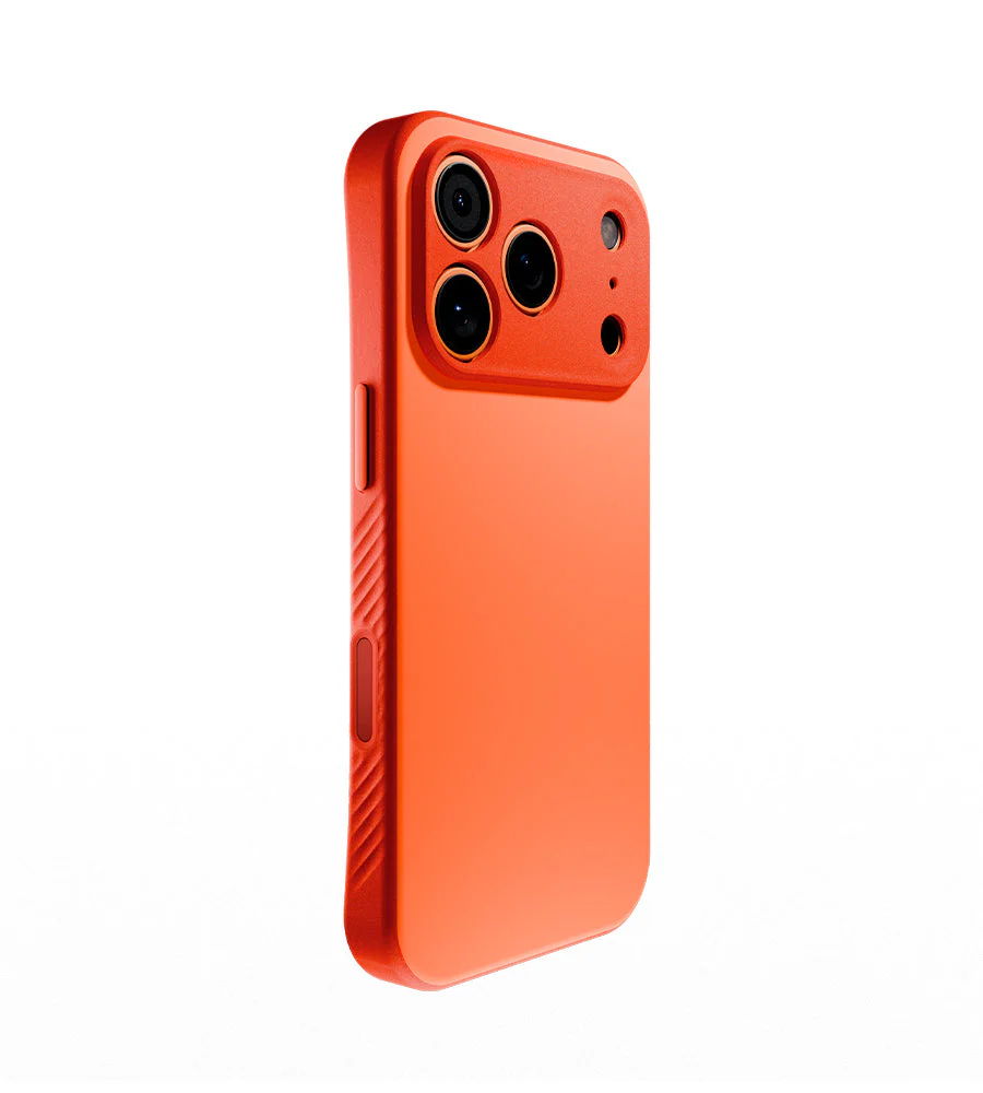 Caudabe Paragon PRECISE Case MagSafe iPhone 17 Pro 6.3 - Ember Orange - Image 2