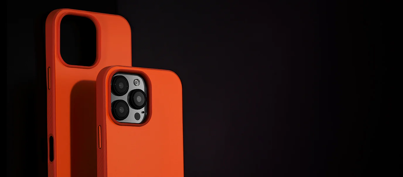 Caudabe Paragon Slim ShockLite Case & MagSafe iPhone 16 Pro 6.3 - Ember - Image 3