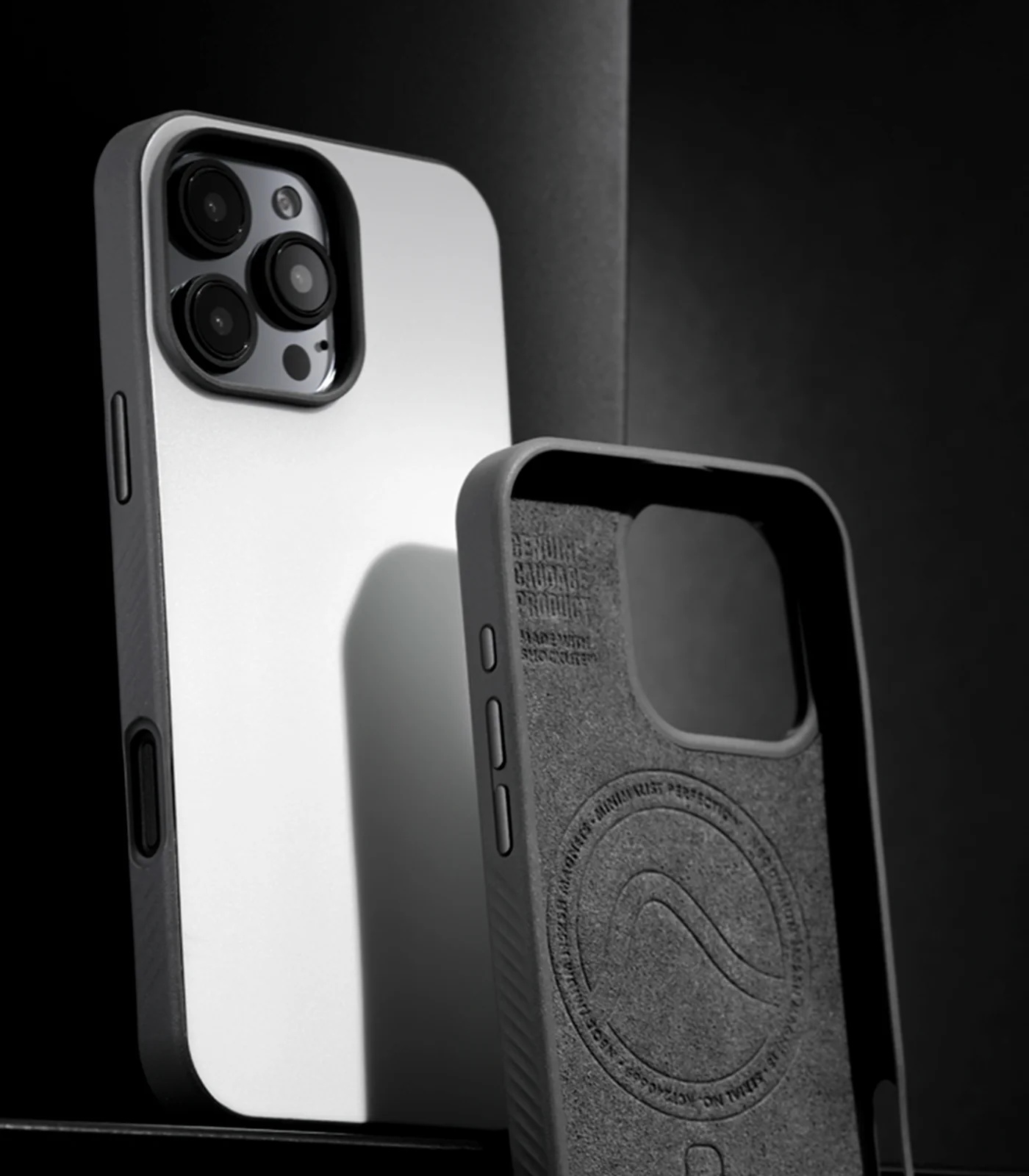 Caudabe Paragon Slim ShockLite Case & MagSafe iPhone 16 Pro Max 6.9 - Moonstone - Image 2