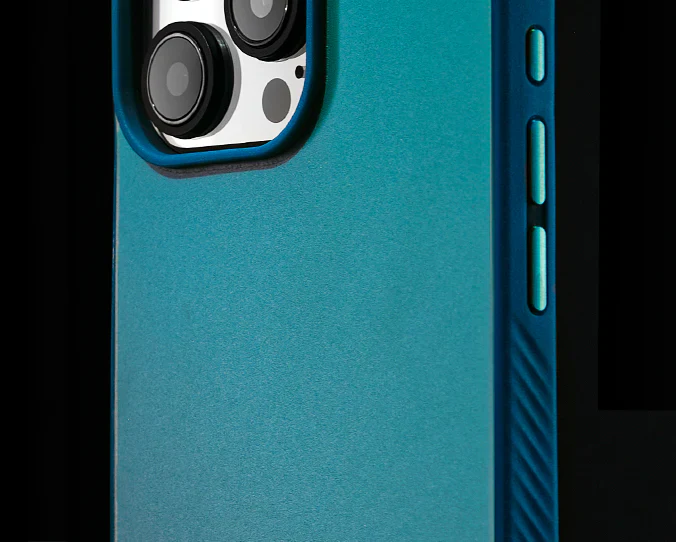 Caudabe Paragon Slim ShockLite Case & MagSafe iPhone 16 Pro 6.3 - Seaglass - Image 2
