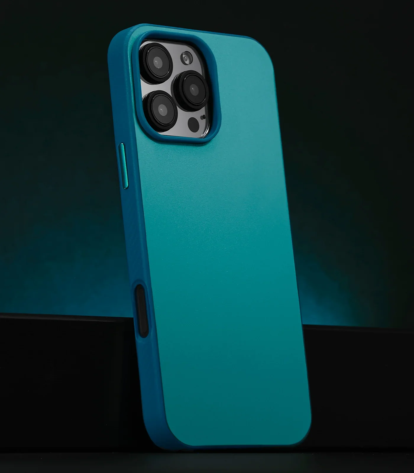 Caudabe Paragon Slim ShockLite Case & MagSafe iPhone 16 Pro 6.3 - Seaglass - Image 3