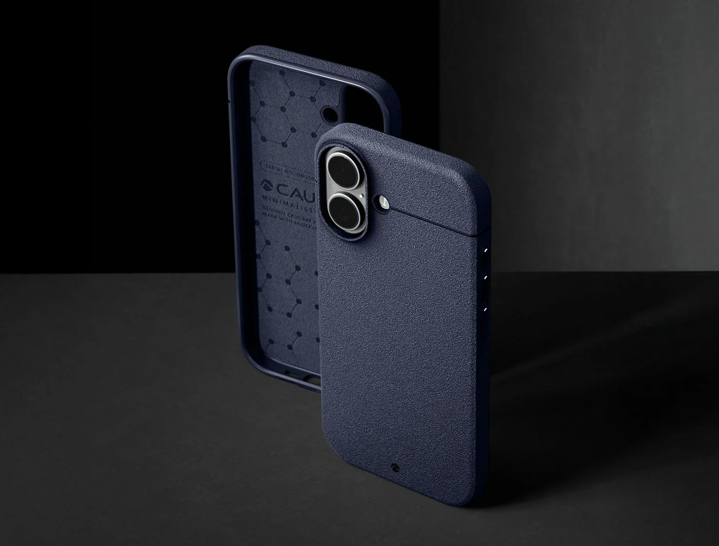 Caudabe Sheath Case MagSafe iPhone 17 standard - Blue - Image 5