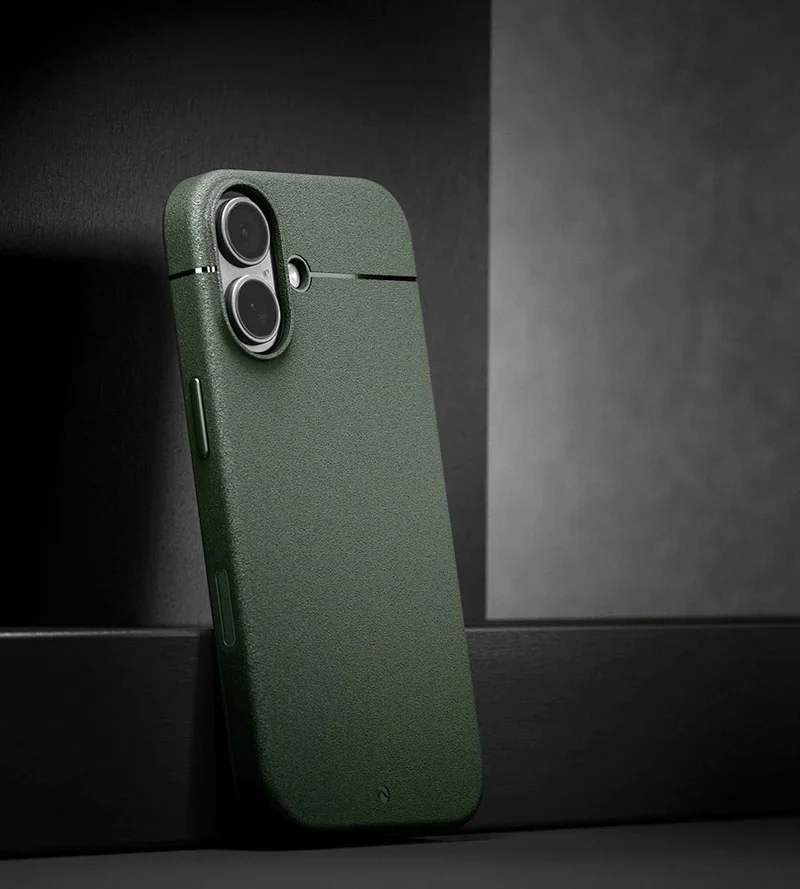 Caudabe Sheath Case MagSafe iPhone 17 standard - Eucalyptus Green - Image 3