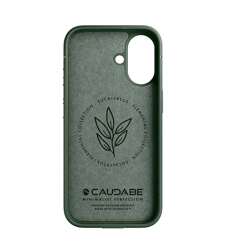 Caudabe Sheath Case MagSafe iPhone 17 standard - Eucalyptus Green - Image 4