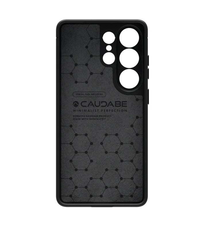 Caudabe Sheath Case with Magnets for Samsung Galaxy S26 Ultra - Black - Image 3