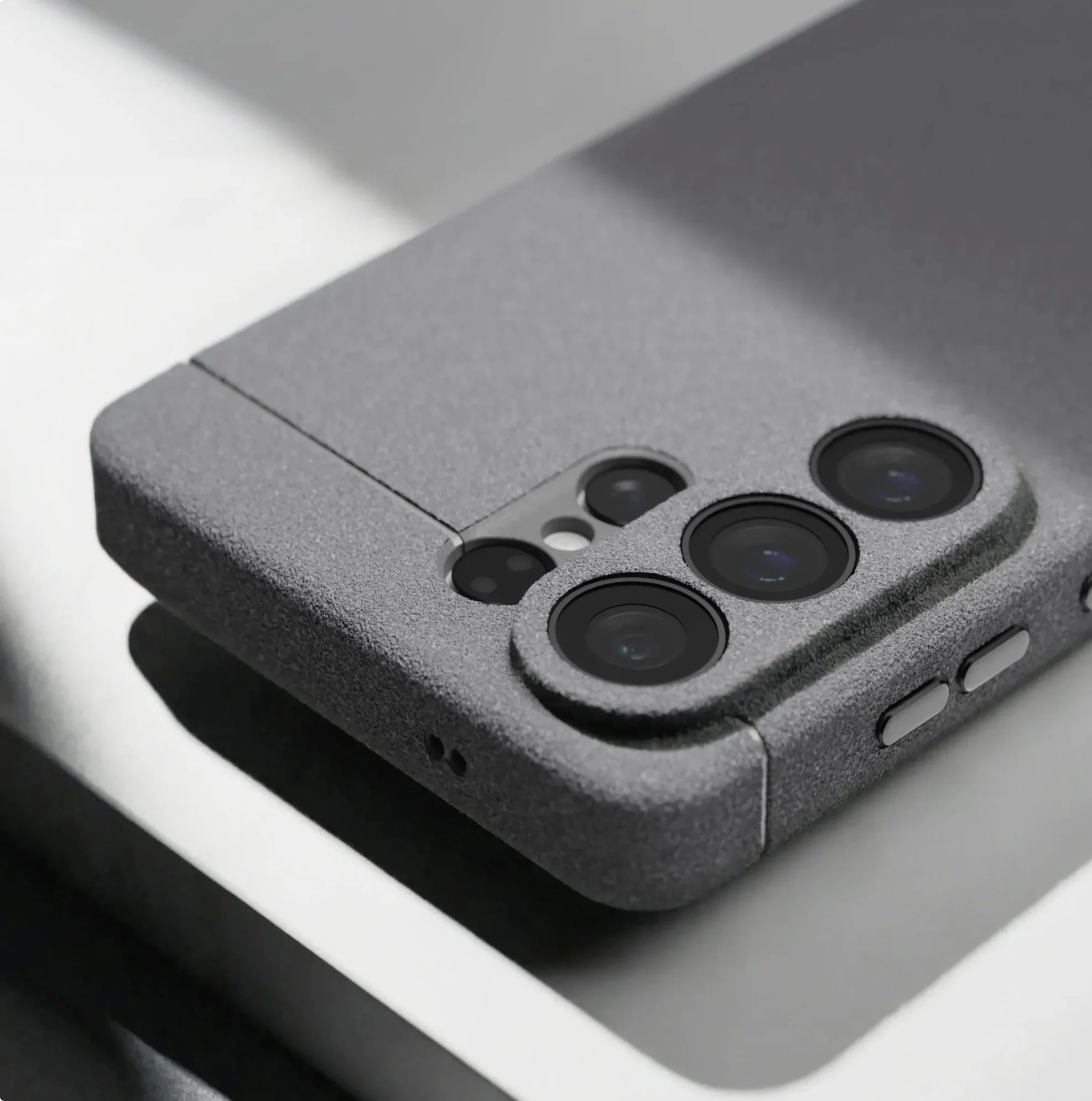 Caudabe Sheath Case with Magnets for Samsung Galaxy S26 Ultra - Grey - Image 3