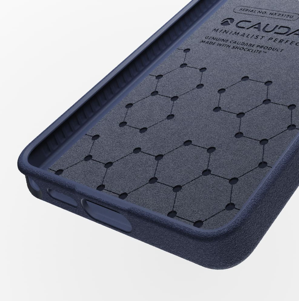 Caudabe Sheath Case with Magnets for Samsung Galaxy S26 Ultra - Celestial Blue - Image 5