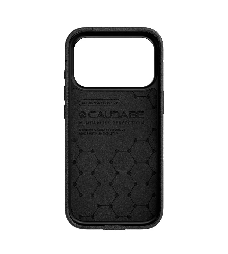 Caudabe Sheath (OPEN) Case MagSafe iPhone 17 Pro 6.3 - Black - Image 3