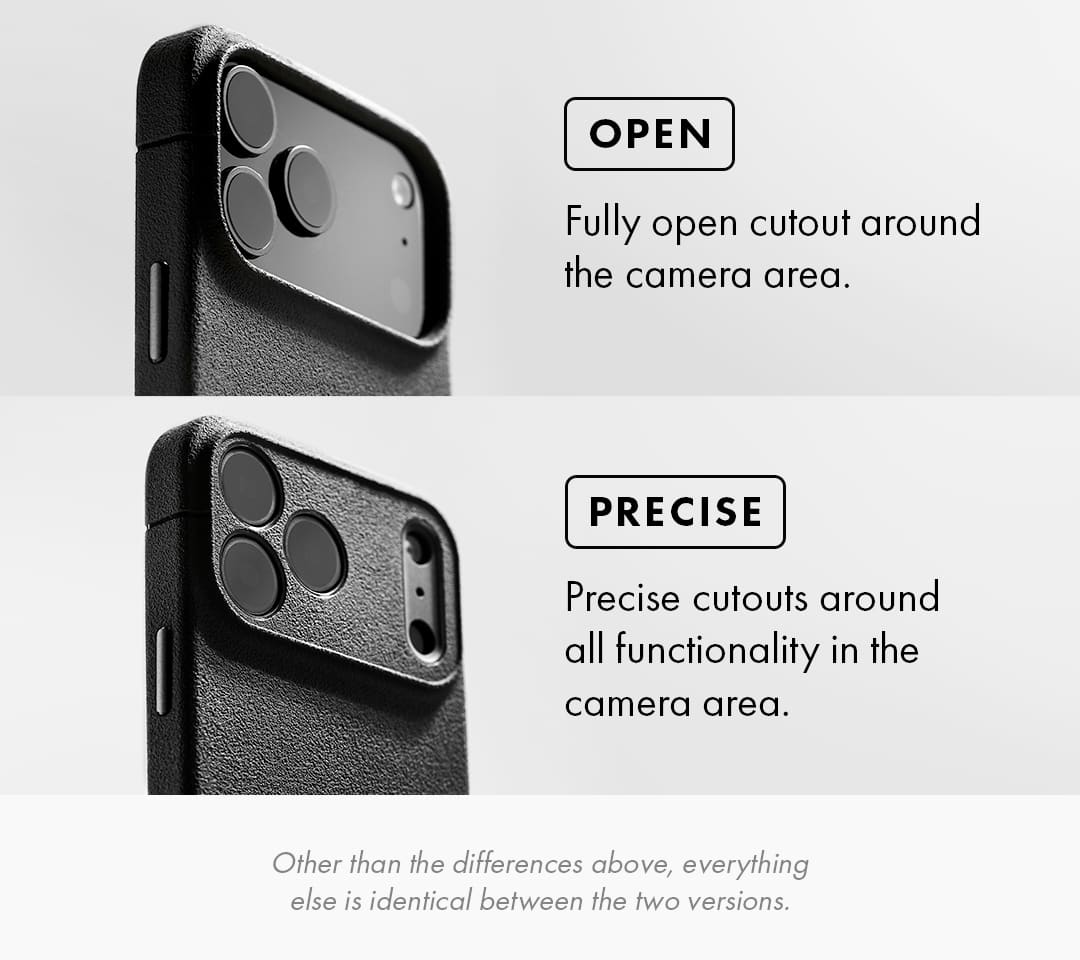 Caudabe Sheath (OPEN) Case MagSafe iPhone 17 Pro 6.3 - Black - Image 9