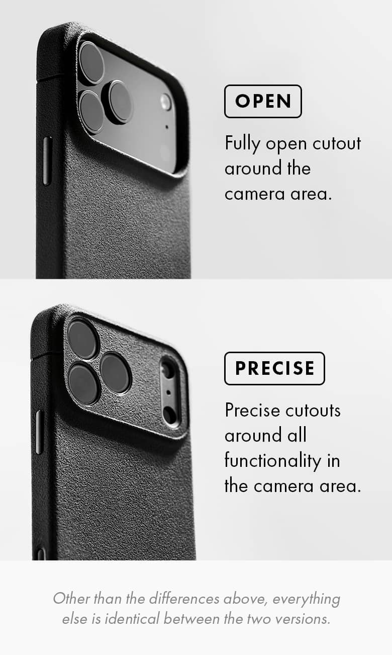 Caudabe Sheath (OPEN) Case MagSafe iPhone 17 Pro 6.3 - Gray - Image 5