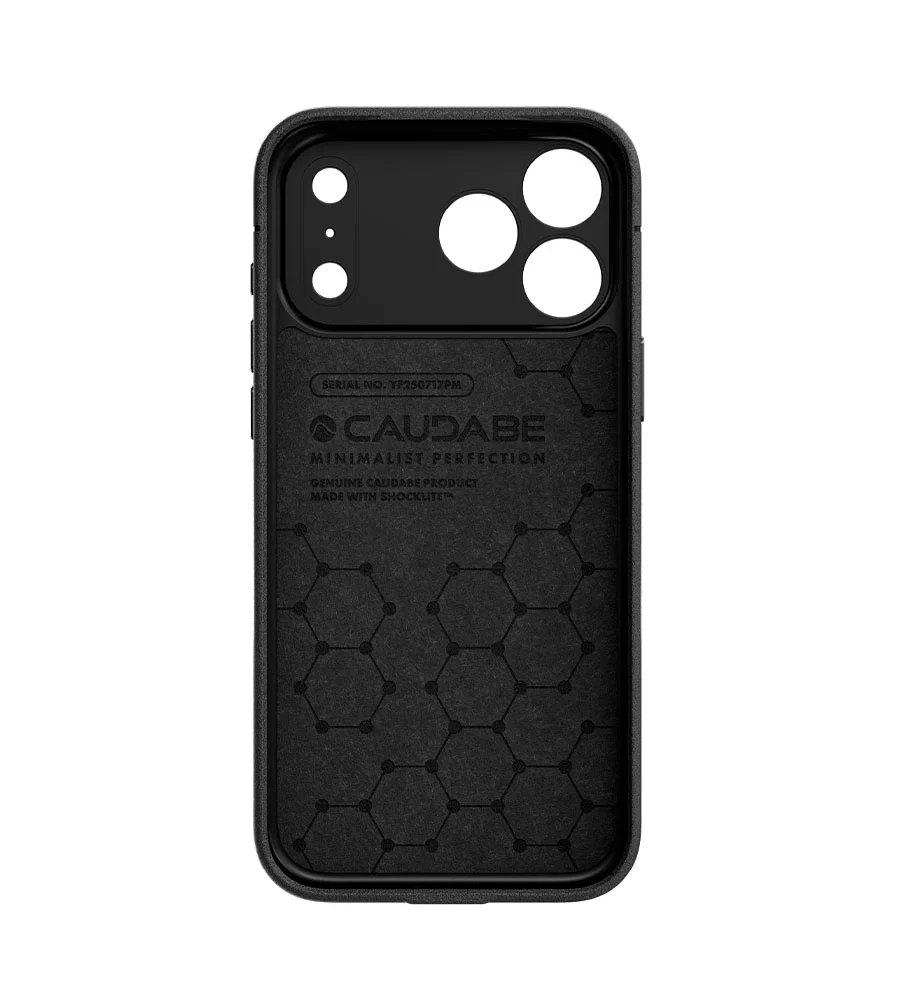 Caudabe Sheath Precise Case MagSafe iPhone 17 Pro Max 6.9 - Black - Image 2