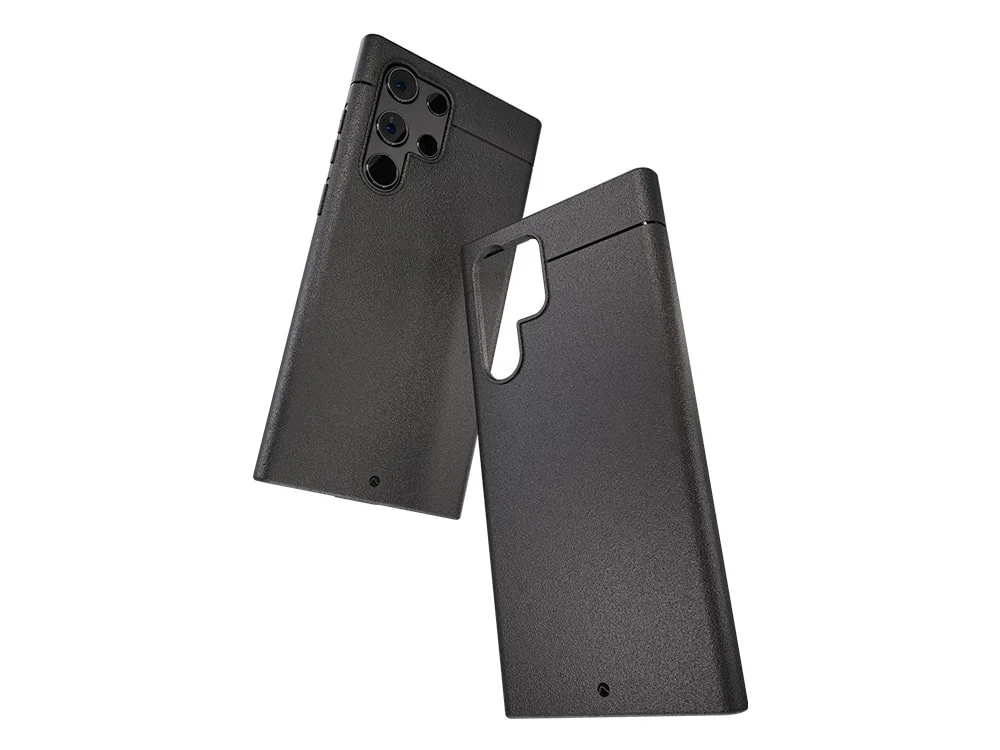 Caudabe Sheath Slim Minimalist Case Samsung S22 Ultra 5G 6.8 inch - Black - Image 4