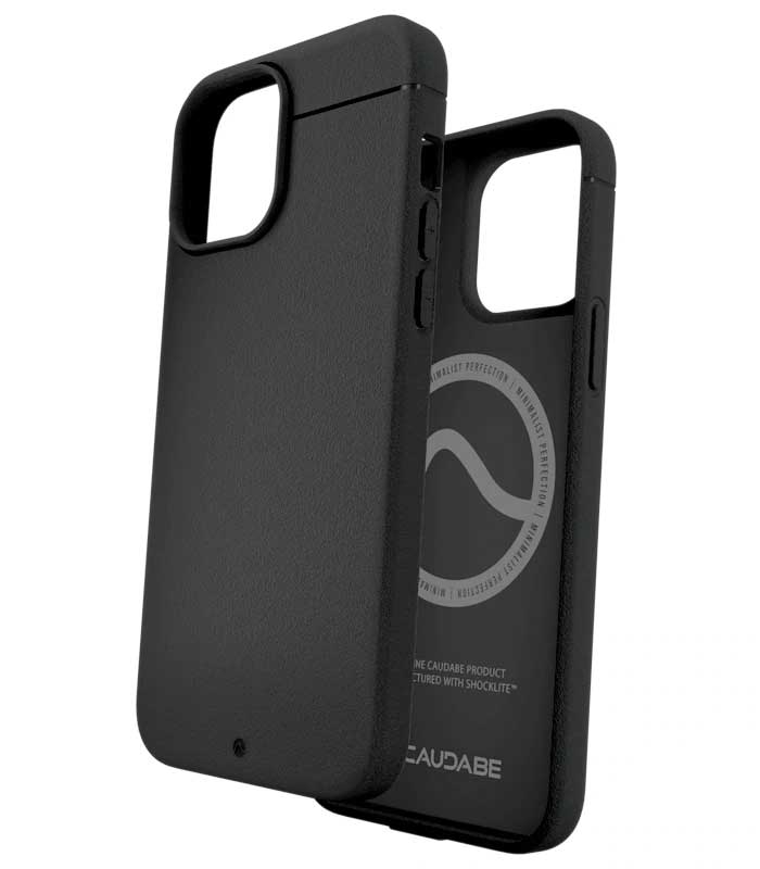 Caudabe Sheath Slim Protective Case with MagSafe iPhone 13 Pro 6.1 - Black - Image 2
