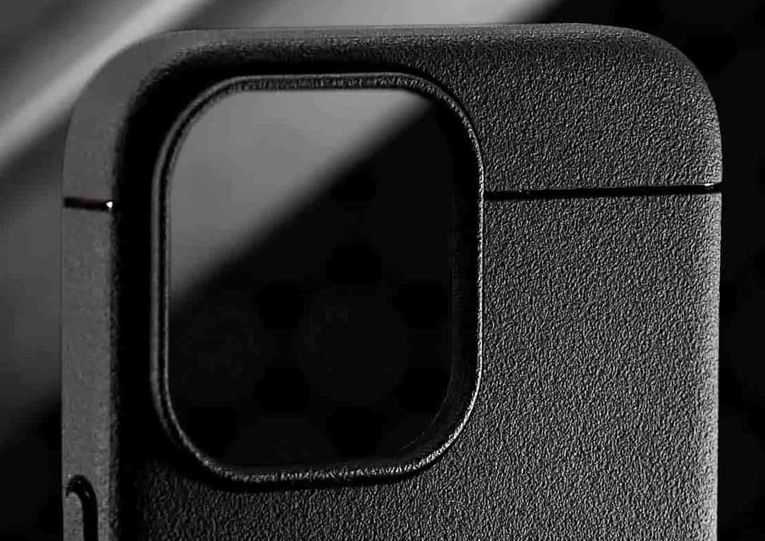 Caudabe Sheath Slim Protective Case with MagSafe iPhone 13 Pro Max 6.7 - Black - Image 4