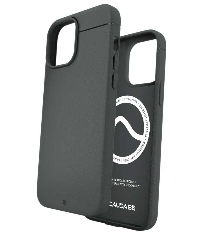 Caudabe Sheath Slim Protective Case with MagSafe iPhone 13 Pro Max 6.7 - Gray - Image 2