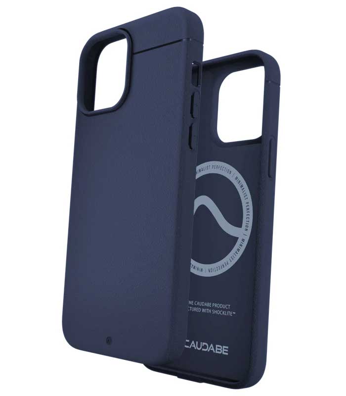 Caudabe Sheath Slim Protective Case with MagSafe iPhone 13 Pro 6.1 - Navy - Image 2