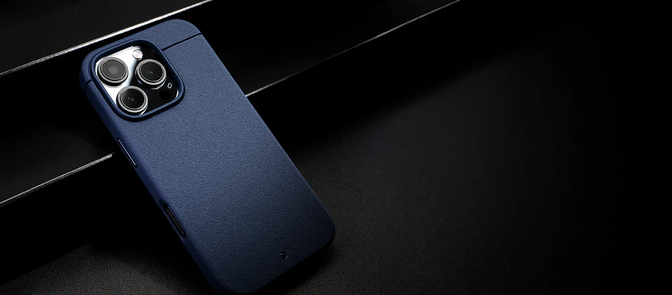 Caudabe Sheath Slim Protective Case MagSafe iPhone 16 Pro 6.3 - Celestial Blue - Image 4