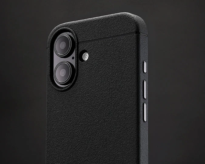 Caudabe Sheath Slim Protective Case MagSafe iPhone 16 Standard 6.1 - Black - Image 5