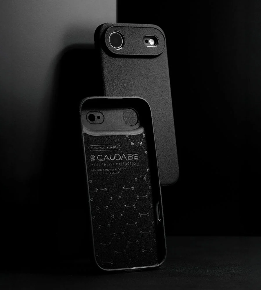 Caudabe Sheath Slim Protective Case MagSafe iPhone 17 Air 6.5 - Black - Image 4