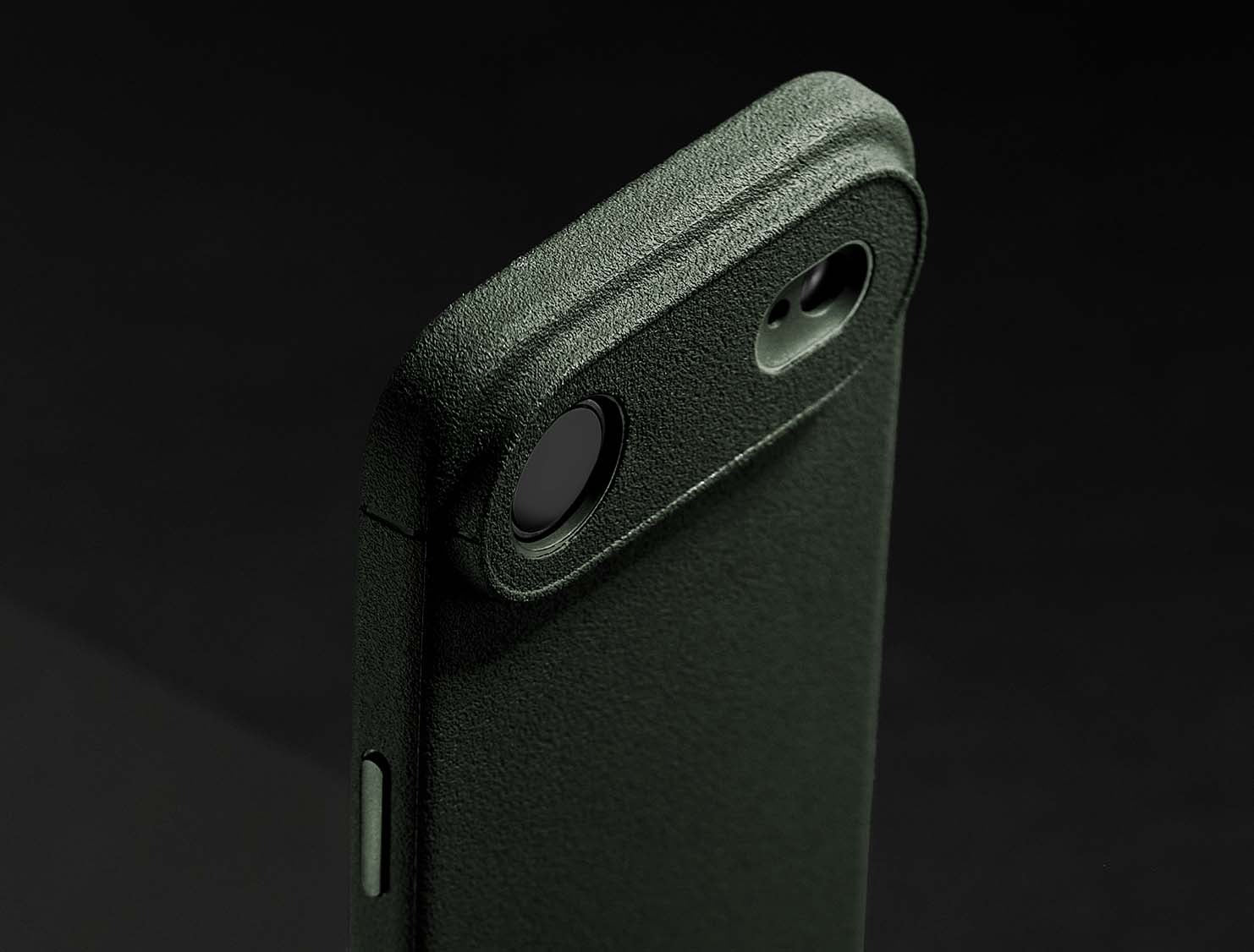 Caudabe Sheath Slim Protective Case MagSafe iPhone 17 Air 6.5 - Eucalyptus Green - Image 5
