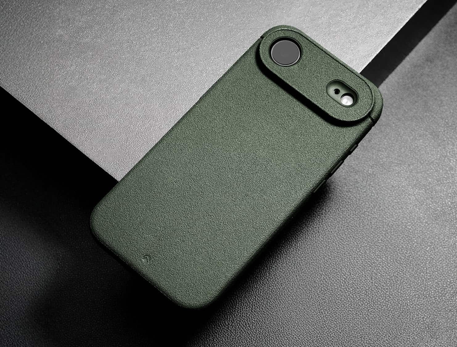 Caudabe Sheath Slim Protective Case MagSafe iPhone 17 Air 6.5 - Eucalyptus Green - Image 6