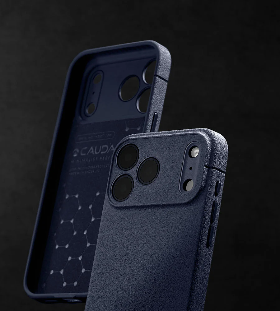 Caudabe Sheath Precise Protective Case MagSafe iPhone 17 Pro 6.3 - Celestial Blue - Image 5