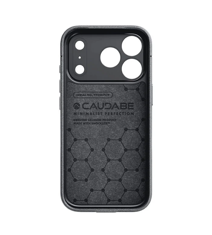 Caudabe Sheath Precise Protective Case MagSafe iPhone 17 Pro 6.3 - Gray - Image 3