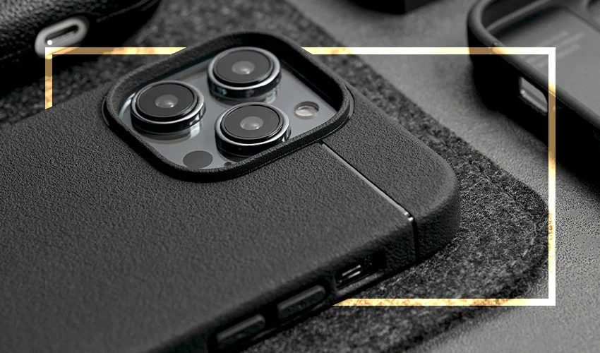 Caudabe Sheath Slim Protective Case with MagSafe iPhone 14 Pro Max 6.7 - Black - Image 3