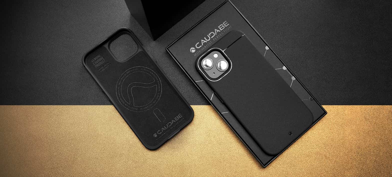 Caudabe Sheath Slim Protective Case with MagSafe iPhone 15 Plus / 14 Plus 6.7 - Black - Image 2