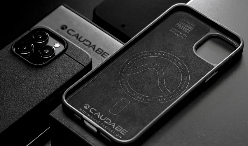 Caudabe Sheath Slim Protective Case with MagSafe iPhone 15 Pro 6.1 - Celestial Blue - Image 8