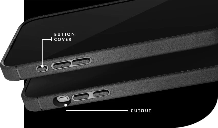 Caudabe Sheath Slim Protective Case with MagSafe iPhone 15 Pro Max 6.7 - Black - Image 6