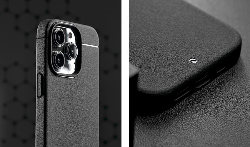 Caudabe Sheath Slim Protective Case with MagSafe iPhone 15 Pro Max 6.7 - Grey - Image 5