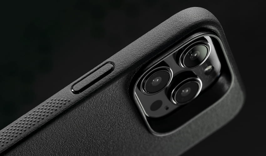 Caudabe Synthesis Slim Protective Case with MagSafe iPhone 14 Pro 6.1 - Black - Image 3