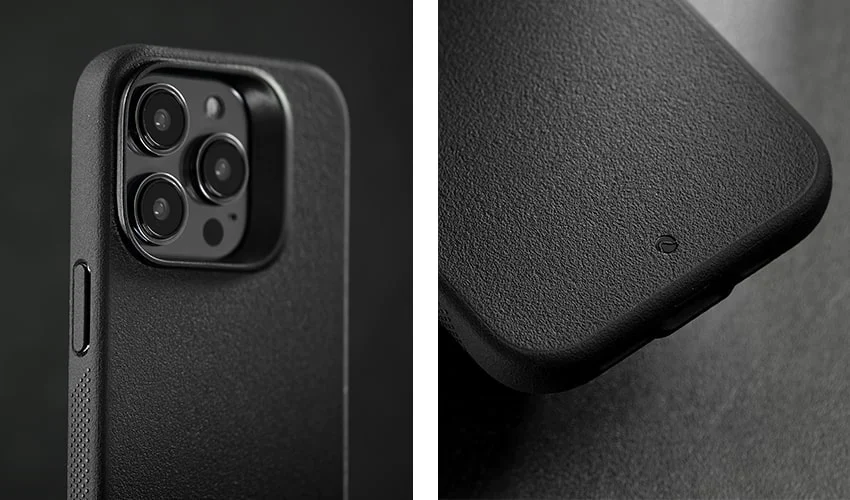 Caudabe Synthesis Slim Protective Case with MagSafe iPhone 14 Pro Max 6.7 - Black - Image 4