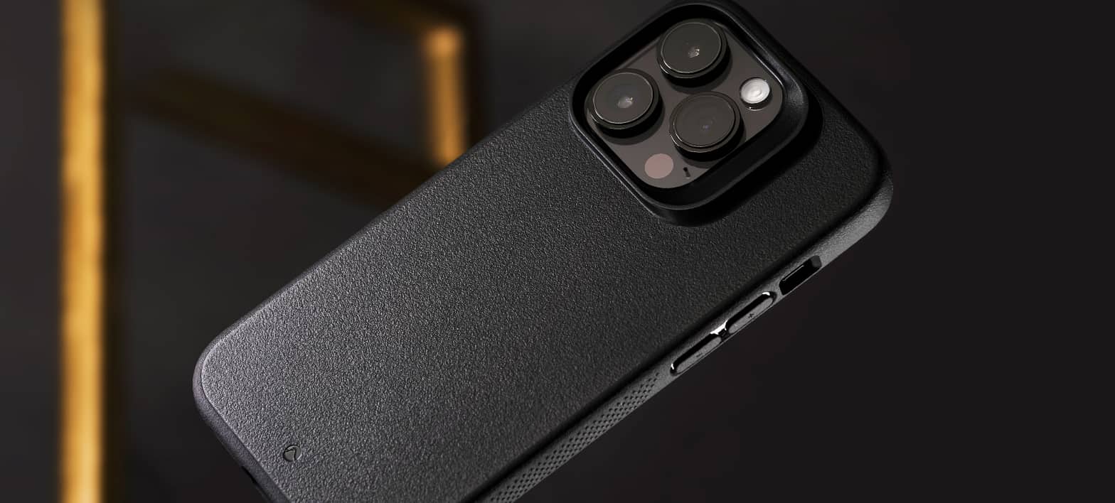 Caudabe Synthesis Slim Protective Case with MagSafe iPhone 14 Pro Max 6.7 - Black - Image 7