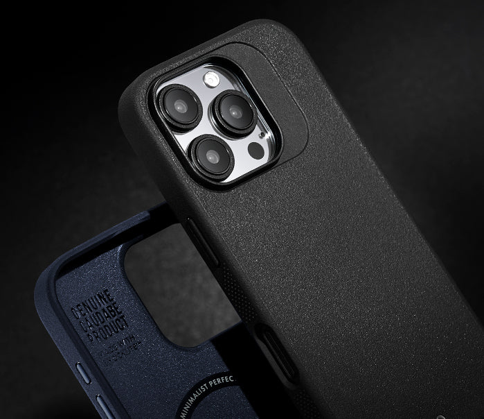 Caudabe Synthesis Slim Protective Case MagSafe iPhone 16 Pro 6.3 - Black - Image 2