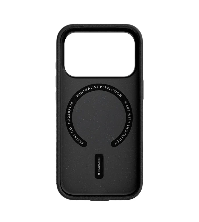 Caudabe Synthesis Slim Protective Case MagSafe iPhone 17 Pro 6.3 - Black - Image 3