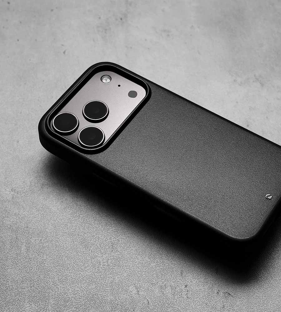 Caudabe Synthesis Slim Protective Case MagSafe iPhone 17 Pro 6.3 - Black - Image 7