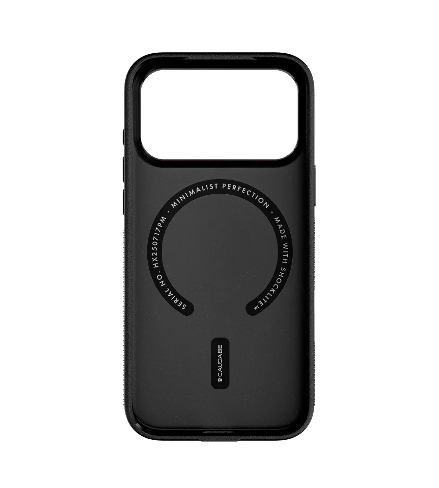 Caudabe Synthesis Slim Protective Case MagSafe iPhone 17 Pro Max 6.9 - Black - Image 8